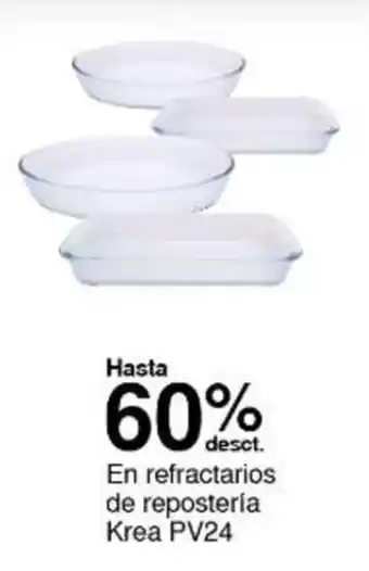 Metro En refractarios de repostería Krea PV24 oferta