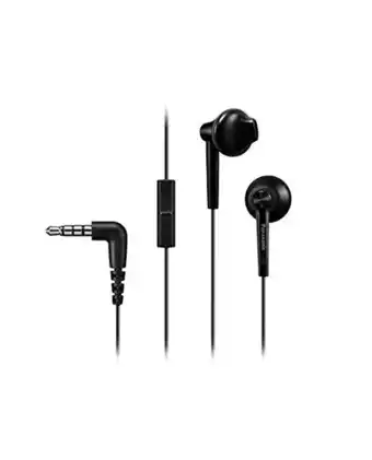 Tiendas EFE Audífono panasonic de inserción rp-tcm55e - negro oferta