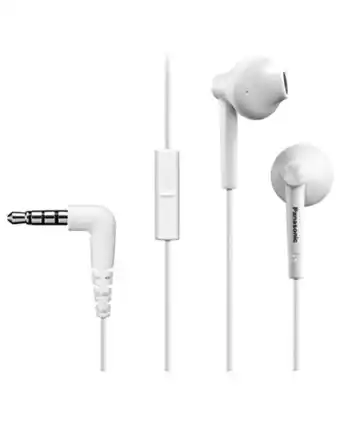 Tiendas EFE Audífono panasonic de inserción rp-tcm55e - blanco oferta