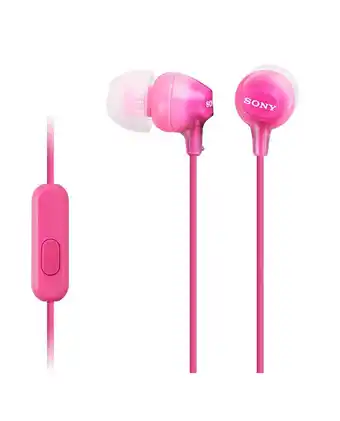 Tiendas EFE Audífonos sony in-ear mdrex15appizuc - rosado oferta