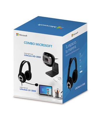 Tiendas EFE Kit microsoft audífono + webcam oferta