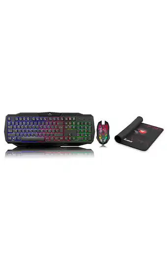 Tiendas EFE Kit mouse enkore + teclado + pad oferta