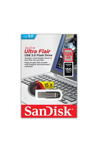 Tiendas EFE Memoria usb ultra flair 128gb oferta
