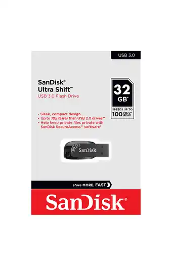 Tiendas EFE Memoria usb ultra shift 3.0 32gb oferta