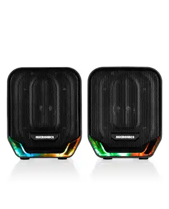 Tiendas EFE Parlante 2.0 led s405 micronics oferta