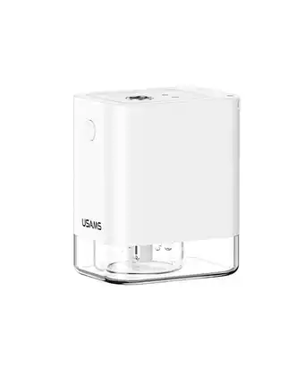 Tiendas EFE Porta desinfectante spray automático usams - blanco oferta