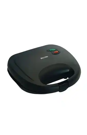 Tiendas EFE Sandwichera record 2 p. cl.c - negra oferta