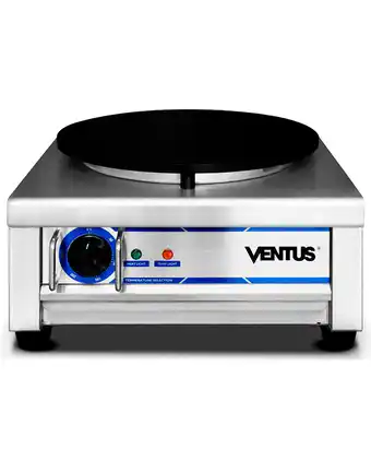 Tiendas EFE Crepera eléctrica ventus 40cm disco oferta