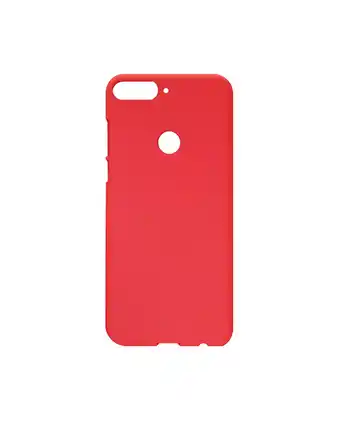 Tiendas EFE Case siliconado huawei y7 2018 - rojo oferta
