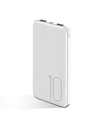 Tiendas EFE Power bank dual 10000mah - blanco oferta