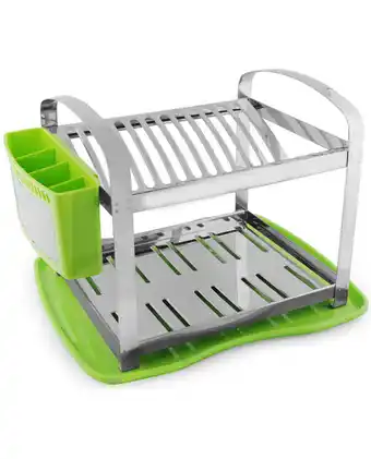 Tiendas EFE Escurridor de platos facusa acero inoxidable n°02 - verde oferta
