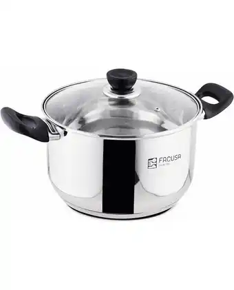 Tiendas EFE Olla facusa n°26 tapa de vidrio oferta