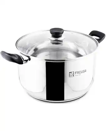 Tiendas EFE Olla facusa n°30 tapa de vidrio oferta