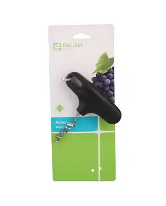 Tiendas EFE Sacacorcho facusa acero inoxidable oferta