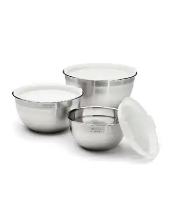 Tiendas EFE Mixing bowls cuisinart with lids - set of 3 oferta