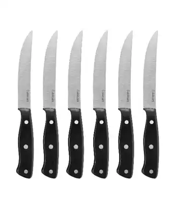 Tiendas EFE Set de cuchillos cuisinart para carne triple rivet 6 pz oferta