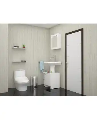 Tiendas EFE Combo tuhome botiquin bath 47-b + optimizador lavamanos 47-a - blanco oferta