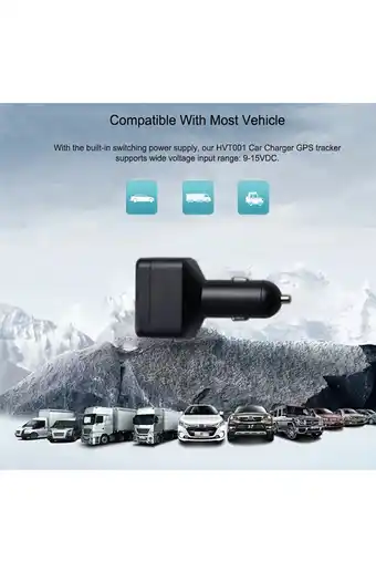 Tiendas EFE Mini gps rastreador vehicle tracker concox tipo cargador hvt001 oferta