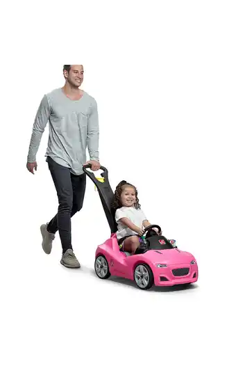Tiendas EFE Carrito step 2 deportivo rosado oferta