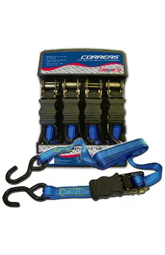 Tiendas EFE Pack 4 correas largo 4.5 mts oferta