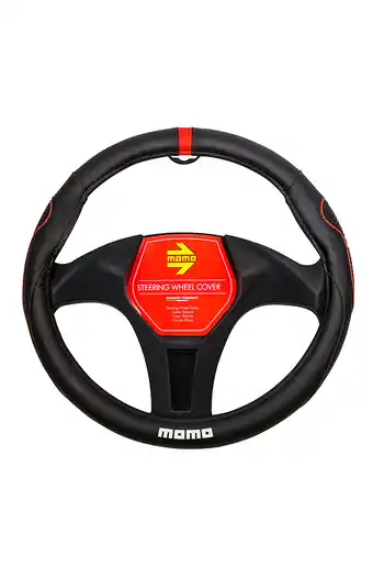 Tiendas EFE Cubre volante negro /rojo oferta