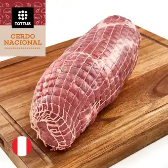 Tottus Enrollado con tocino y guindones oferta