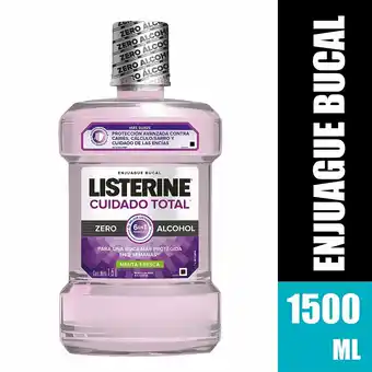 Tottus Enjuague bucal total care zero oferta