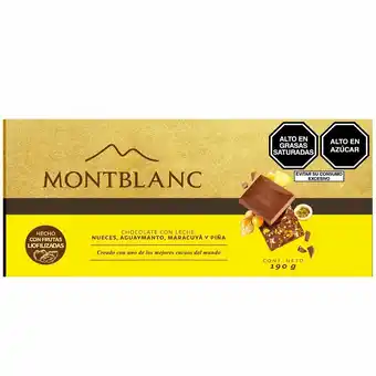 Tottus Chocolate frutos amarillos 190 gr oferta