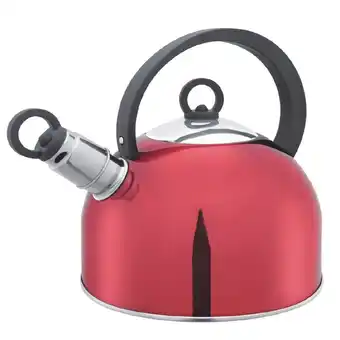 Tottus Tetera de 2.5l color rojo oferta