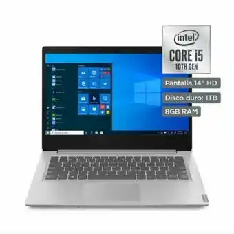 Tottus Laptop lenovo ideapad s145 ideapad s145 intel core i5 10 generación oferta