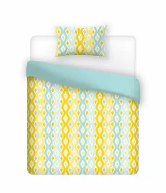 Tottus Cubrecama estampado 1.5 pz pu romb ama oferta