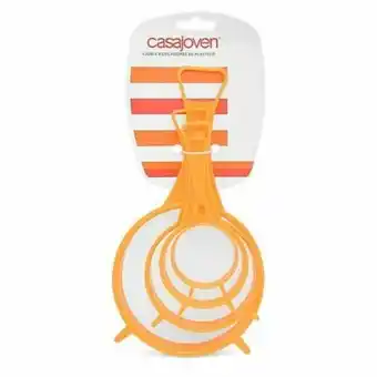 Tottus Juego de 4 piezas de coladores de plãstico oferta