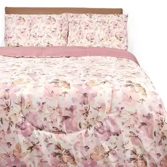 Tottus Set de cama est flores 2 pz oferta