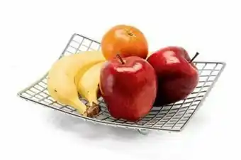 Tottus Frutero plano cromado oferta