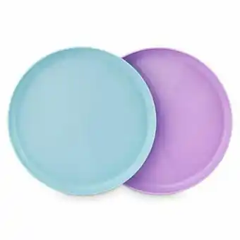 Tottus Set x 2 plato de comida chico por 18.8cm oferta