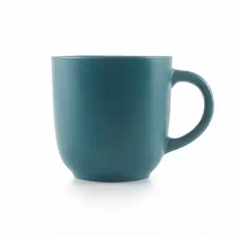 Tottus Mug solido 400ml mate azulino oferta
