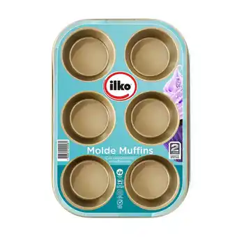 Tottus Molde muffins x6 oferta