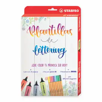 Tottus Lettering set libro oferta