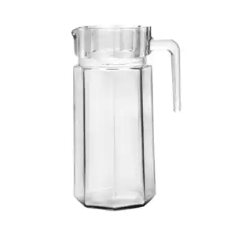 Tottus Jarra hexagonal color clear oferta