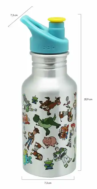 Tottus Botella metalica 500 ml toy story 4 oferta