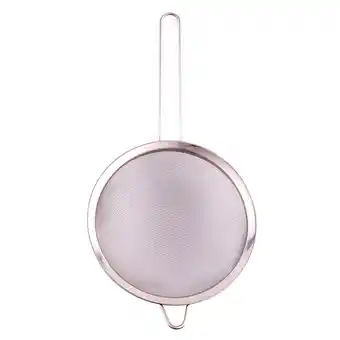 Tottus Colador con malla por 20cm de acero inoxidable oferta