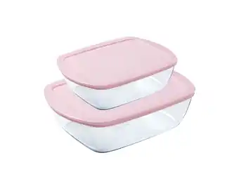 Tottus Set de moldes x 2 rectangular c&st scandinavia (1.1 litro/2.5 litros) oferta