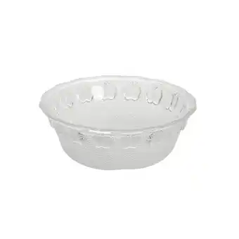 Tottus Bowl de vidrio repujado chico oferta