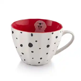 Tottus Mug chispas perro 500ml oferta