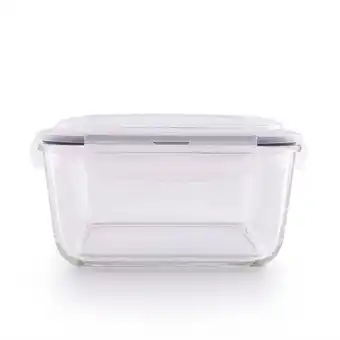 Tottus Hermetico de vidrio xl cuadrado 2.2l oferta