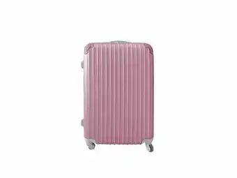 Tottus Maleta dura abs parche 360 28pulg rosado oferta