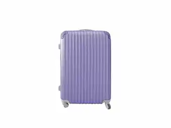 Tottus Maleta dura abs parche 360 24pulg morado oferta