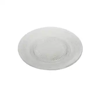Tottus Plato vidrio repujado 22 cm oferta