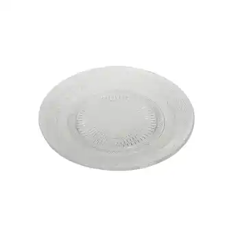 Tottus Plato vidrio repujado 18 cm oferta