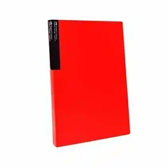 Tottus Carpeta con 20 fundas a4 rojo oferta